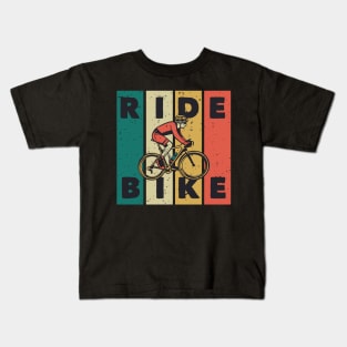 ride bike Kids T-Shirt